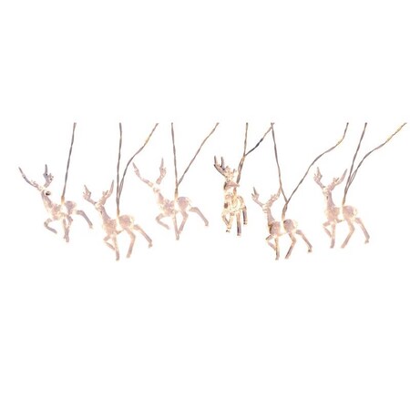 Celebrations Celebrations LED Micro/5mm Warm White 10 ct String Christmas Lights 17.72 ft. 774325-1